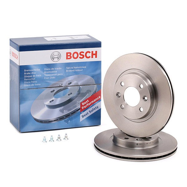 Bosch Front 0986478124 Brake Disc Renault Logan 1 , Sandero 1 - 1 Pc