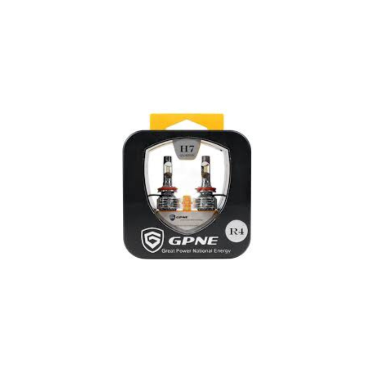 مصابيح أمامية LED GPNE R4 فائقة السطوع 6000 كلفن 55 وات