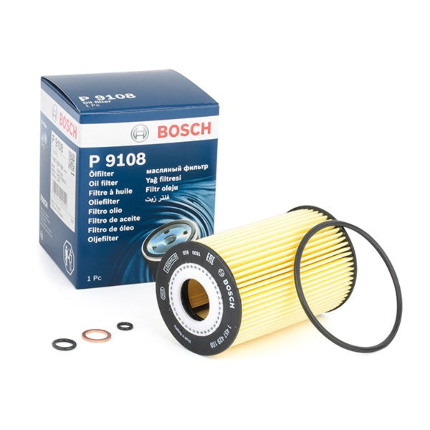 Bosch Oil Filter 1457429108 - BMW  E34 , E36 , E46