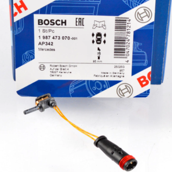 BOSCH 1987473070 مستشعر تآكل تيل الفرامل BOSCH تيل فرامل لسيارات مرسيدس-بنز W203, W204, W211