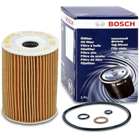 Bosch Oil Filter 09864B7018 - BMW 3-Series E46 (N40 , N42) 3-Series E90 (N45 , N46 , N43)