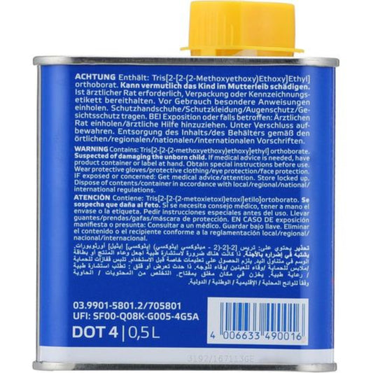 Ate Dot 4 brake fluids 0.5 L