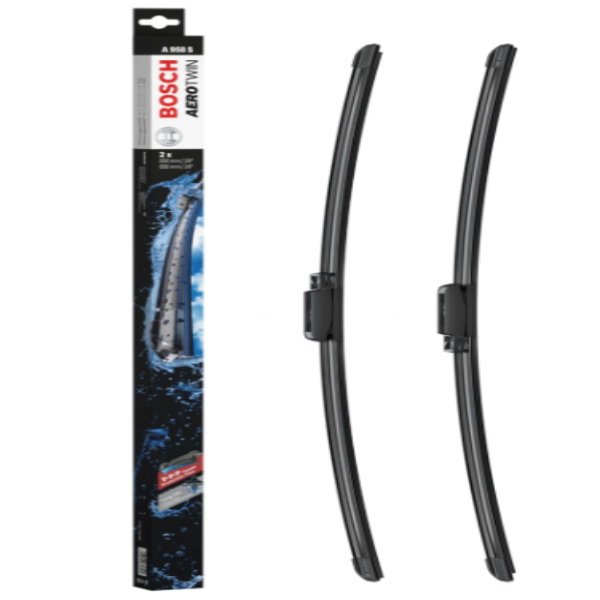 Bosch Set of Front Wiper Blades 3397118958 - 26 - 26 in - A958S