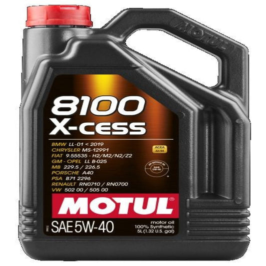 MOTUL 8100 X-CESS GEN2 5W-40