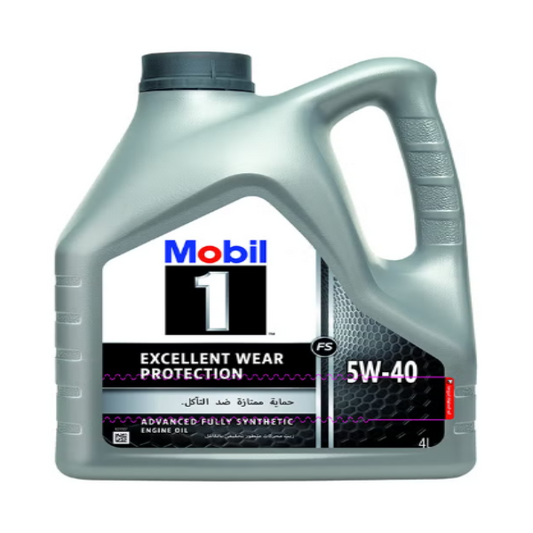 زيت المحرك الصناعي موبيل 5W-40 10000 كم 4 لتر