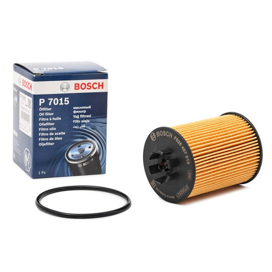Bosch Oil Filter Element F026407015 - Opel Astra G , Corsa B , Corsa C
