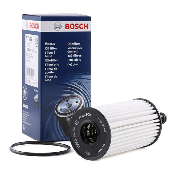 فلتر زيت بوش F026407199 لسيارات مرسيدس E300 (W211)، S320 (W222)، S450، S500