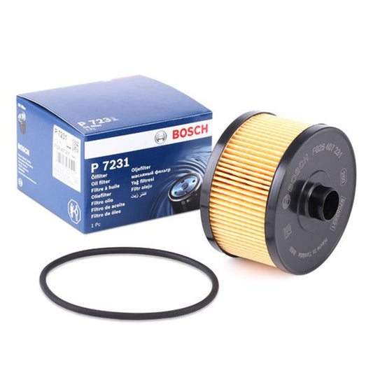 Bosch Oil Filter F026407231 - Nissan Qashqai - Renault 1200 T