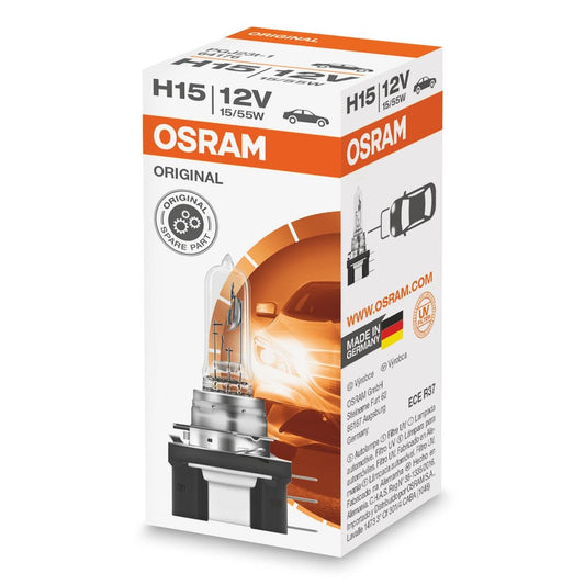 OSRAM ORIGINAL H15 12V 55/15W 64176 لمبة مصباح أمامي عالي