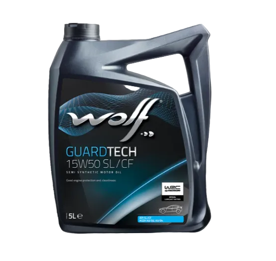 WOLF GUARDTECH 15W50 SL/CF - 5L