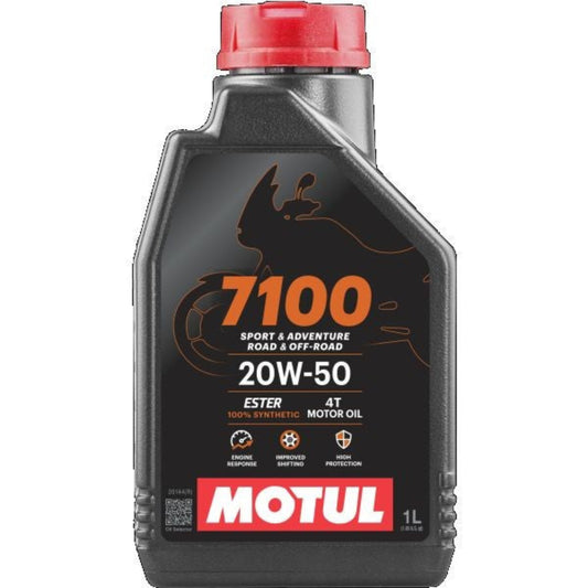 MOTUL 7100 20W-50 4T Motorcycle 100% SYNTHETIC